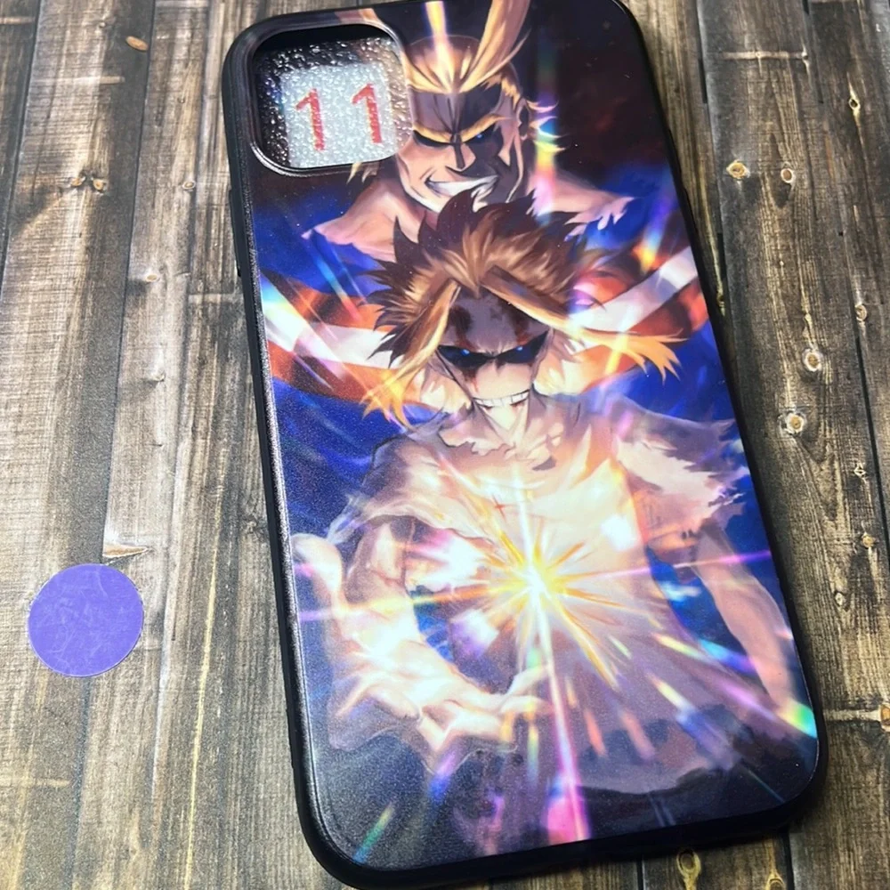 5for$10 My Hero Academia Phone Case fits iPhone 11 All Might Toshinori NWT